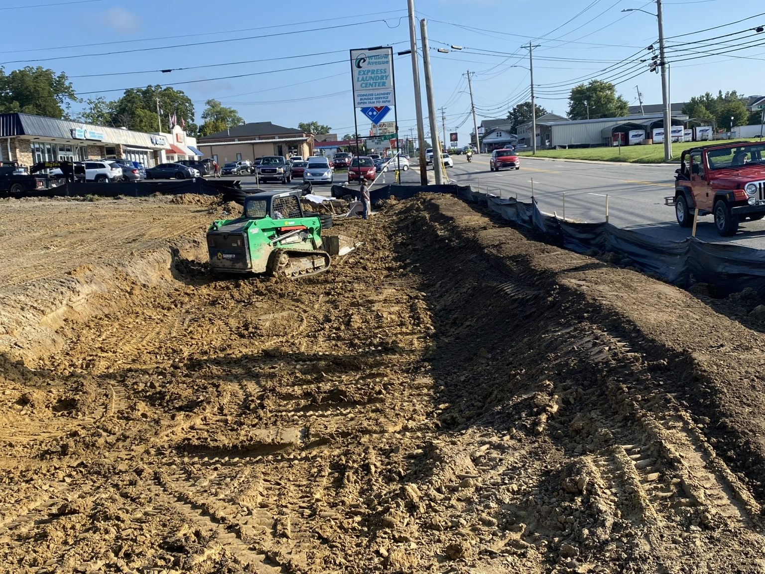 This is an image of an excavation project. The image is used as link to fill out an online request form to get a quote for an excavation project. If you are interested in the service you click on the image and then fill out the online form.