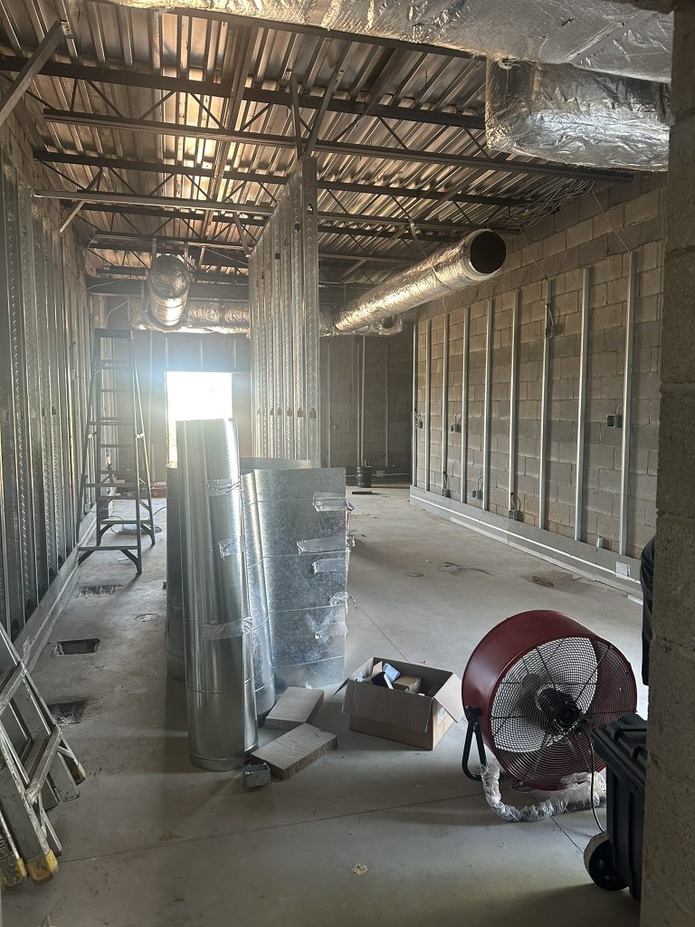 Image of interior remodel project. Image is used as a link to an online request form for a construction quote. You click the image and it takes you to the form to be filled out.